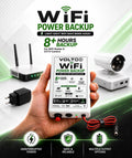 VOLTO Mini UPS Pro — 8+ Hour Premium WiFi & CCTV Power Backup