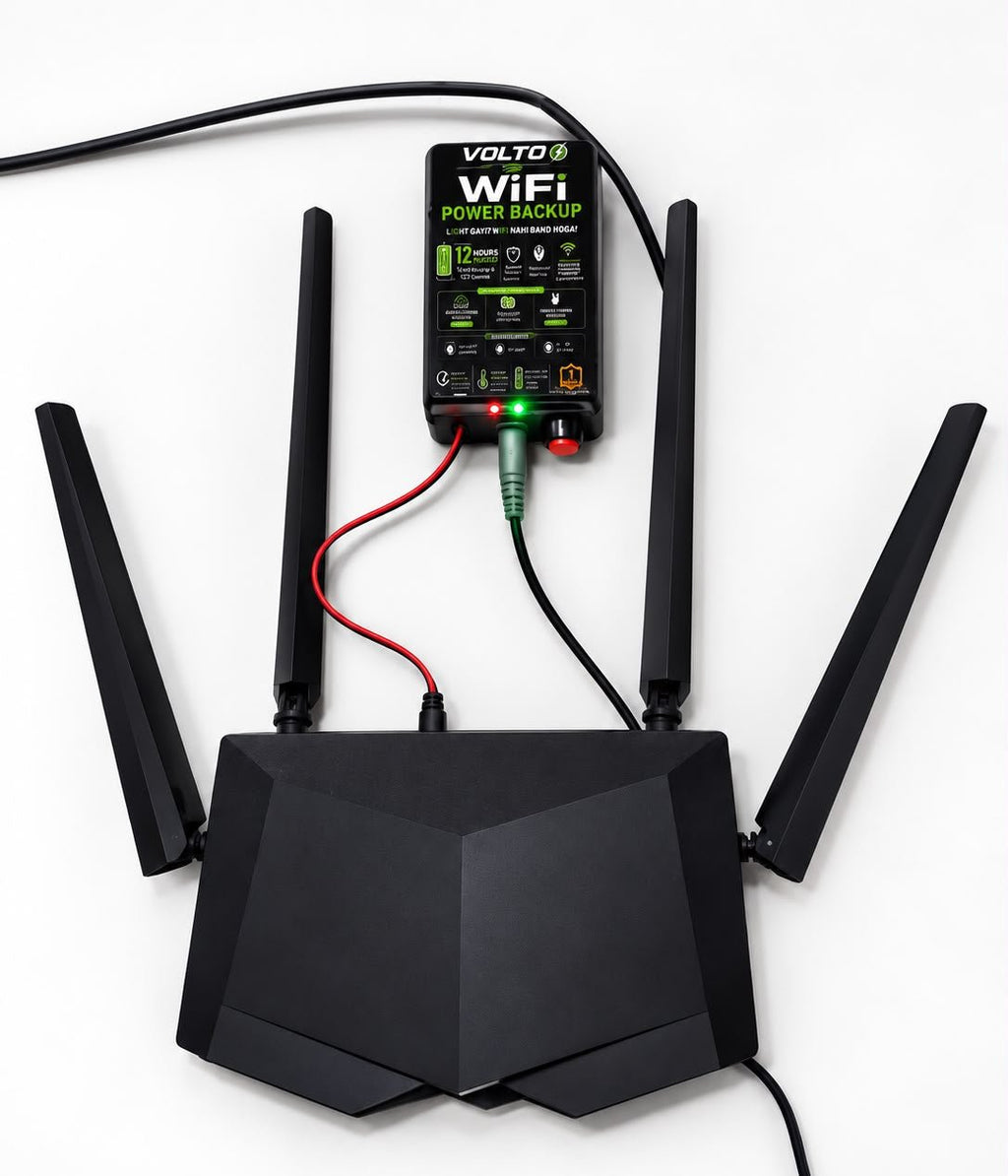 Volto -Mini UPS For Wifi Router + Usb charger - VOLTOVolto -Mini UPS For Wifi Router + Usb chargerVolto -Mini UPS For Wifi Router + Usb charger