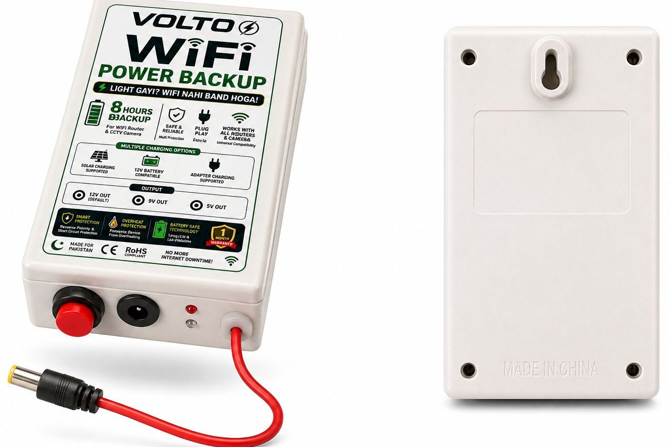 VOLTO WiFi Power Backup Device 5 to 6 hourse backup — Light Jaye, WiFi Chalta Rahe! ⚡ - VOLTOVOLTO WiFi Power Backup Device 5 to 6 hourse backup — Light Jaye, WiFi Chalta Rahe! ⚡Power BackupVOLTO WiFi Power Backup Device 5 to 6 hourse backup — Light Jaye, WiFi Chalta Rahe! ⚡