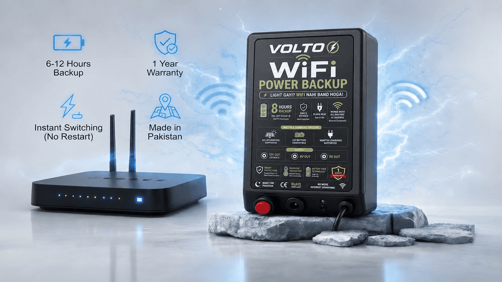 WiFi Power Bank Backup 10 Hours | Router UPS - VOLTOWiFi Power Bank Backup 10 Hours | Router UPSWiFi Power Bank Backup 10 Hours | Router UPS